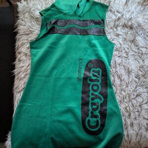 Crayola Green Crayon Halloween costume
